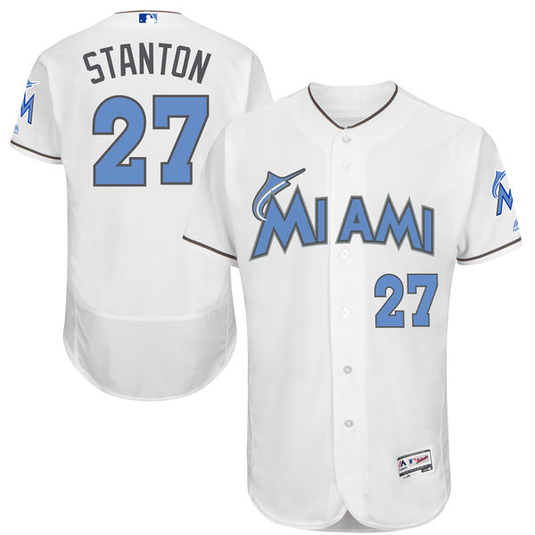 Men's Miami Marlins Flex Base Custom Jersey MLBC0148